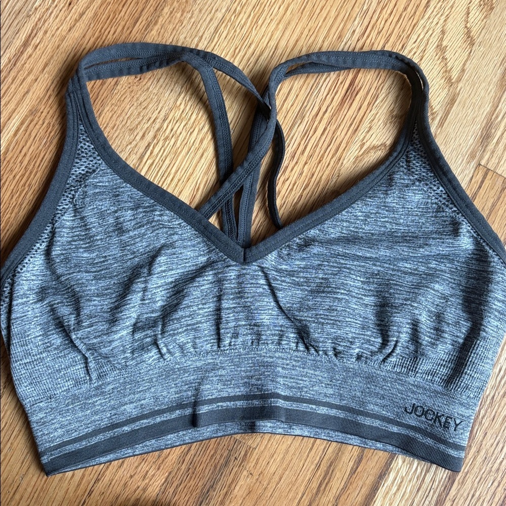 Jockey medium Gray Sports Bra Intimates
